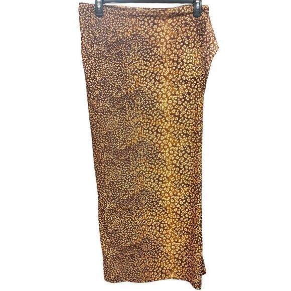 Ulla Johnson Paz Coverup Wrap Skirt in Lynx NWT Size One Size - Picture 2 of 6